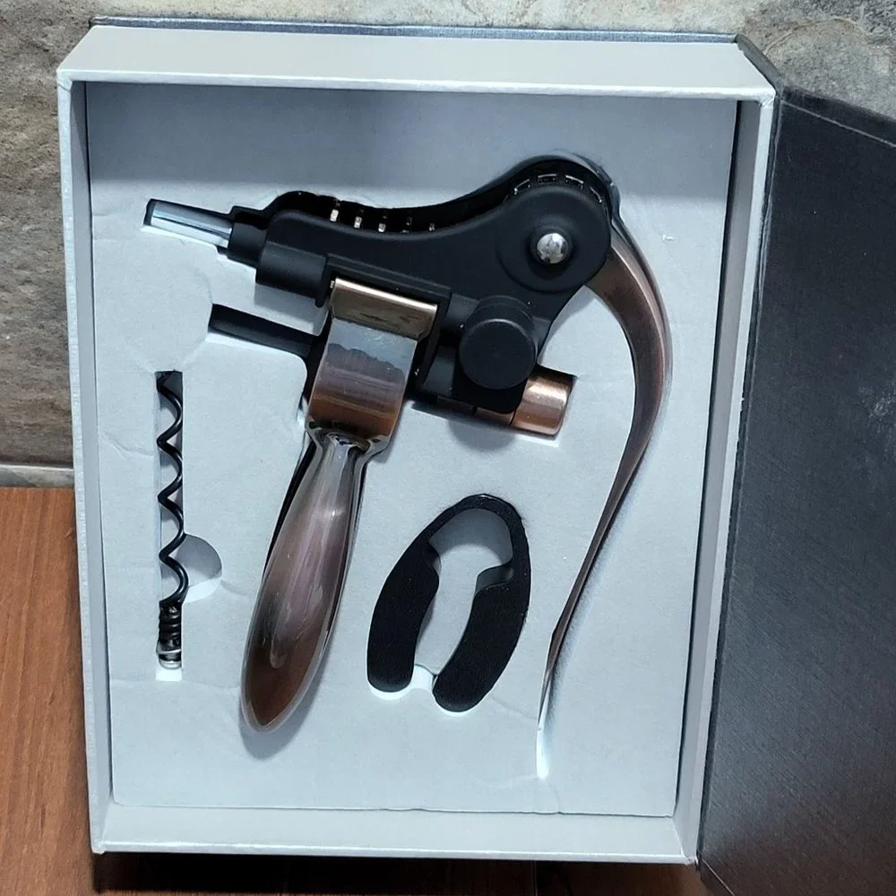 JTTVO Deluxe Wine Opener Lever Corkscrew Refined Life